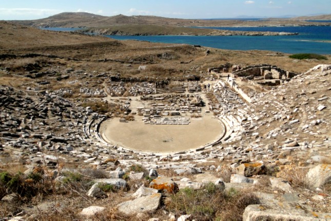 Ancient Greek Theater in Delos
