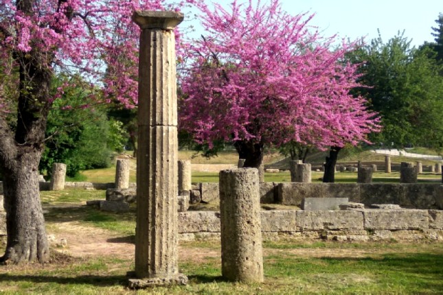Ancient site in Olympia