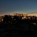 Athens sunset - the Acropolis site